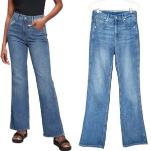 Gap vintage flare high rise jeans 28/6R